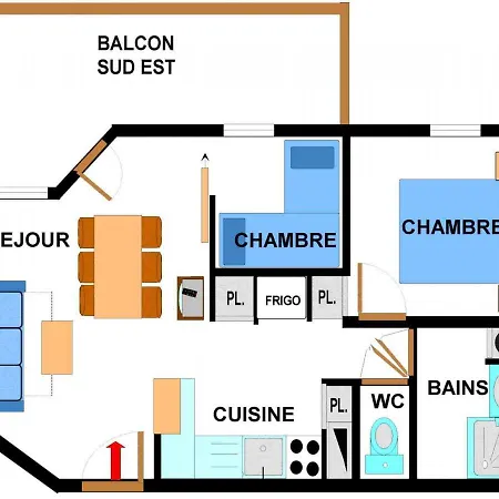 Pour 6 Au Pied Des Pistes Avec Parking, Balcon Et Wifi - Val Cenis - Fr-1-508-129 Apartment *